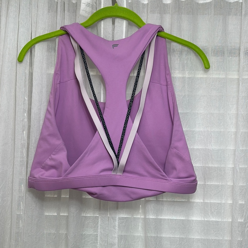Fabletics Boost Racerback Sports Bra Moisture-Wicking L item# BD - Picture 3 of 4